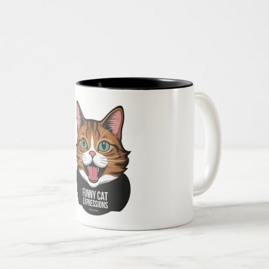 Funny Cat Tasse (VorderseiteRechts)