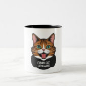 Funny Cat Tasse (Mittel)