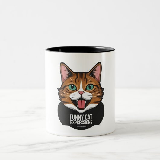 Funny Cat Tasse (Mittel)