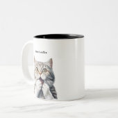 Funny Cat Tasse (Vorderseite Links)