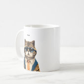 Funny Cat Tasse (Vorderseite Links)