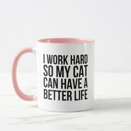 Funny Cat Tasse (Links)