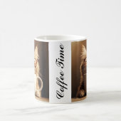 Funny Cat Tasse - Kaffeezeit (Mittel)