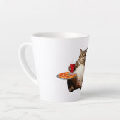 Funny Cat Tasse - Pizza Lover Geschenk Kaffee Cup (Linke Ecke)