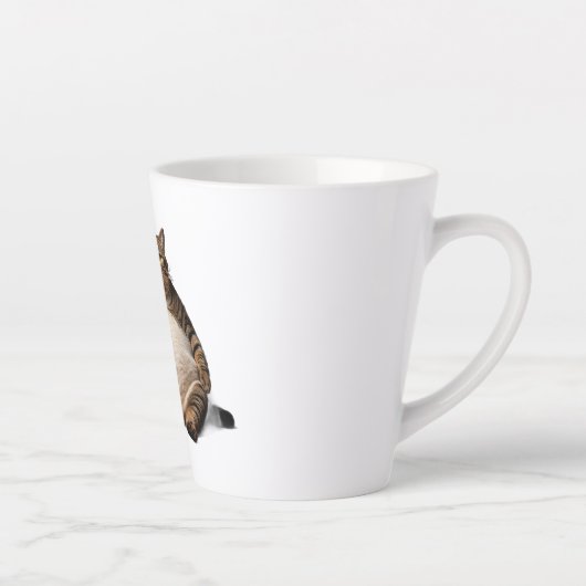 Funny Cat Tasse - Pizza Lover Geschenk Kaffee Cup (Rechts)