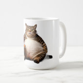 Funny Cat Tasse - Pizza Lover Geschenk Kaffee Cup (VorderseiteRechts)