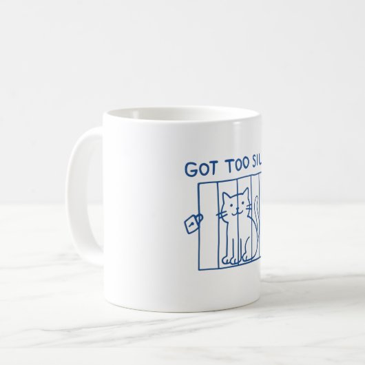 Funny Cat Tasse - zu Alberner Jail Kitty Coffee Cu (Vorderseite Links)