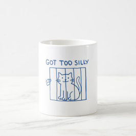 Funny Cat Tasse - zu Alberner Jail Kitty Coffee Cu