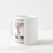 Funny Cat Teamwork macht den Traumjob Kaffeetasse (Vorderseite Links)