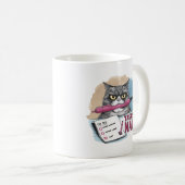 Funny Cat To Do List Kaffeetasse (VorderseiteRechts)