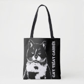 Funny cat tote bag tasche (Vorderseite)