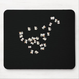 Funny Cat Tree for Men Wome Kids Mousepad