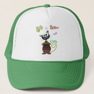 Funny Cat Truckerkappe
