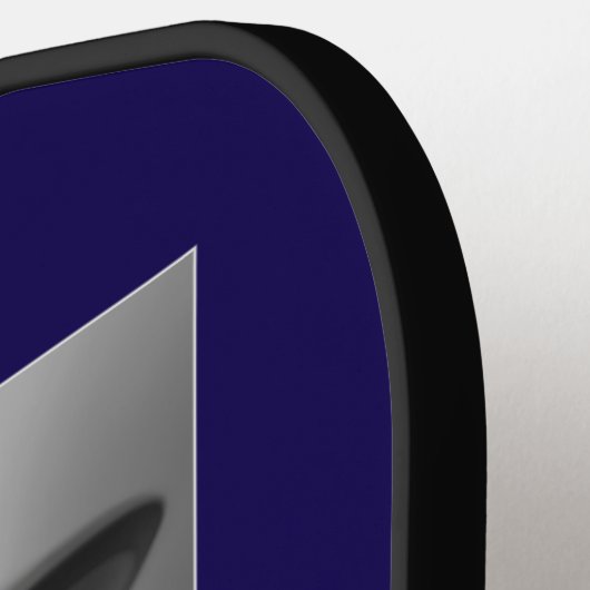 Funny Cat UFO Selfie Pickleball Schläger (Linke Seite)