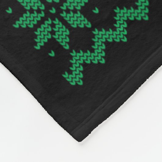 Funny Cat Ugly Christmas Sweater Feline Ugly Chris Fleecedecke (Ecke)