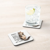 Funny Cat Untersetzer - Adorable Cat Jokes Unterse (Rechte Seite)