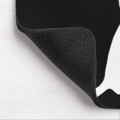 Funny Cat Valentine Niedliches Herz Mousepad (Ecke)