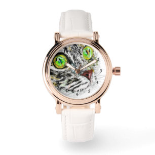 Funny Cat Watch Armbanduhr