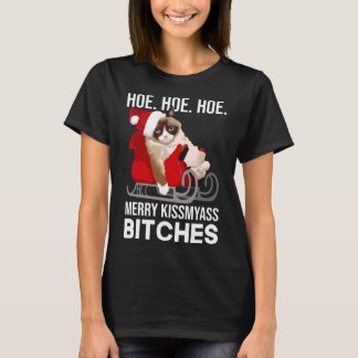 Funny Cat Weihnachts Adult Humor Xmas T-Shirt