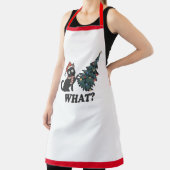 Funny Cat Weihnachts Vater Schürze (InSitu)