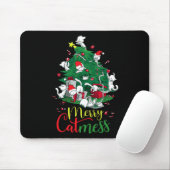 Funny Cat Weihnachtsbaum Frohe Katzen Lover Mousepad (Mit Mouse)