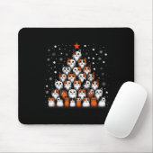 Funny Cat Weihnachtsbaum Katzen Weihnachtsbaum Män Mousepad (Mit Mouse)