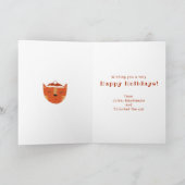 Funny Cat Weihnachtskarte Feiertagskarte (Innenseite)