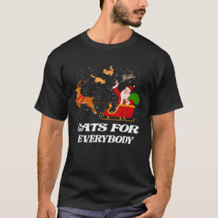 Funny Cat Weihnachtskatzen für jeden hässlich We T-Shirt