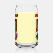 Funny Cat Window Yellow Freedom Dosenglas (Links)