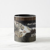 Funny Cat Wine Coffee Mug Tasse (Zentrum)