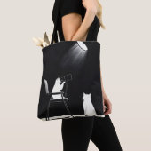 Funny cat with telescope tasche (Von Nahem)