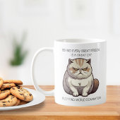 Funny Cat World Dominanz Kaffeetasse