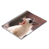 Funny Cat Yawning Notizblock (Linke Seite)