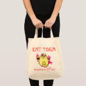 Funny Cat Yoga Tragetasche (Vorderseite (Produkt))