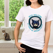 Funny Cat Zitat für ihn Tri-Blend Shirt