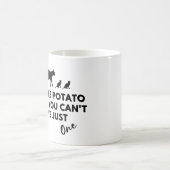 Funny Cat Zitat: Katzen sind wie Kartoffelchips Kaffeetasse (Mittel)