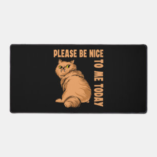 Funny Cat Zitat Tomcat schönes Design Schreibtischunterlage