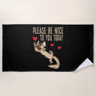 Funny Cat Zitat Tomcat schönes Design Strandtuch