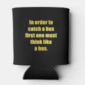 Funny Cata Bus Joke Dosenkühler (Rückseite)
