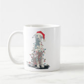 Funny Catahoula Leopard Dog Christmas Graphics Lig Kaffeetasse (Links)