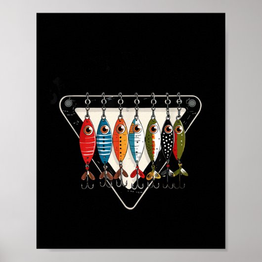 Funny Catch Ya Later Fishing Lure Angler Fisherman Poster (Vorne)