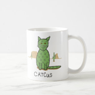 Funny Catcus Zeichnend Kaktus Kaffeetasse
