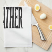 Funny Catfather Vintage Cat Quote Graphic Shirt_1 Geschirrtuch (Viertel Falte)