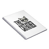 Funny Catfather Vintage Cat Quote Graphic Shirt_1 Notizblock (Rechte Seite)