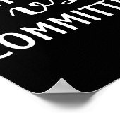 Funny Catholics Vs Committees Poster (Ecke)