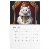 Funny Cats als Royalty Calendar verkleidet Kalender (Feb 2026)