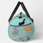 Funny Cats at Yoga Duffle Bag (Rechts)