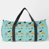 Funny Cats at Yoga Duffle Bag (Rückseite)