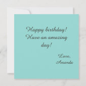 Funny Cats at Yoga Karte (Rückseite)