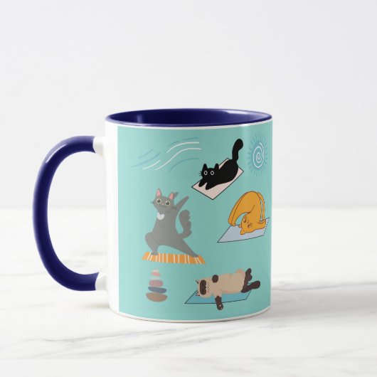 Funny Cats at Yoga Tasse (Links)